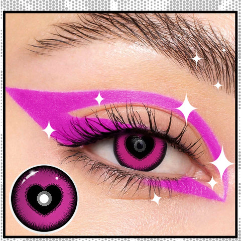 VISUASHOW Anime Cosplay Color Contact Lenses