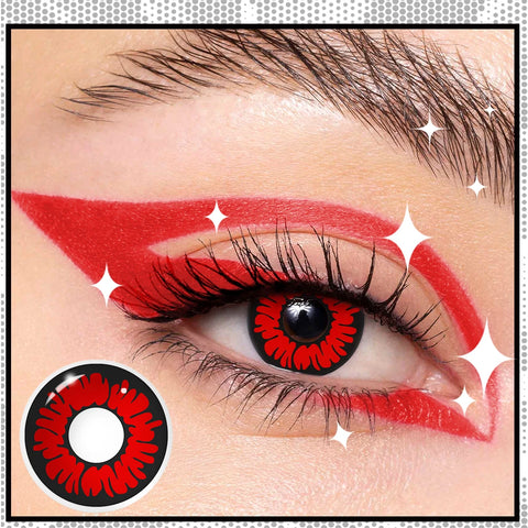 VISUASHOW Cosplay Anime Contact Lenses
