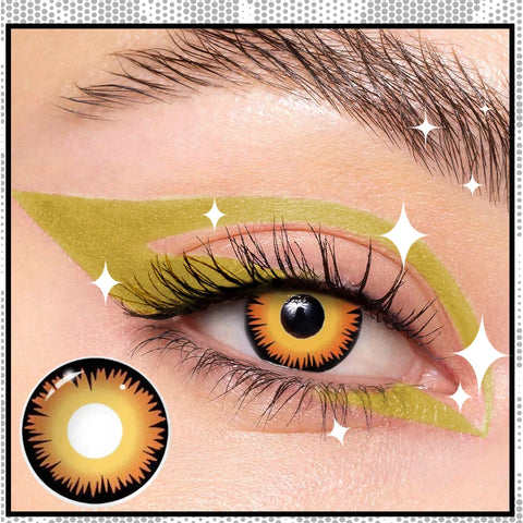 VISUASHOW Cosplay Anime Contact Lenses