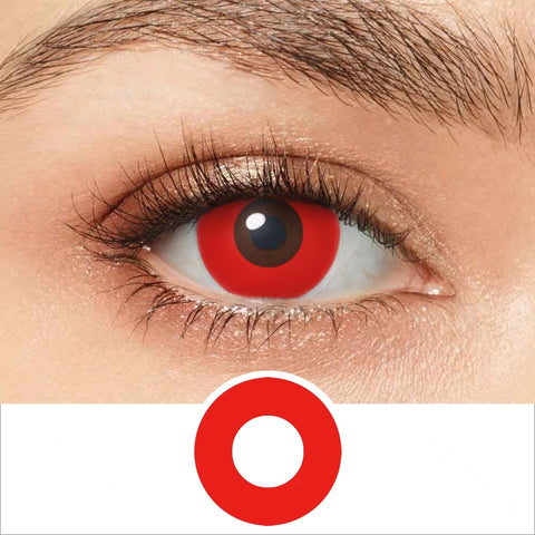 Anime Cosplay Mangekyou Sharingan Contact Lenses