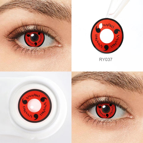 Sharingan Rinnegan Contact Lenses with Prescription