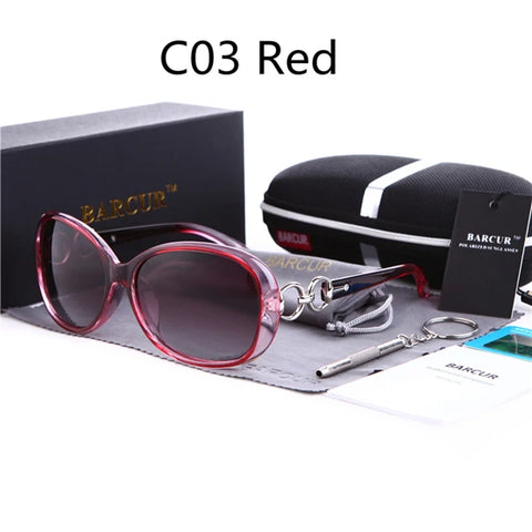 BARCUR Vintage Polarized Sunglasses – Designer Unisex Eyewear
