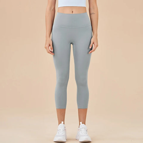 SOISOU Dames Yoga Capri Broek met Hoge Taille - 13 Levendige Kleuren