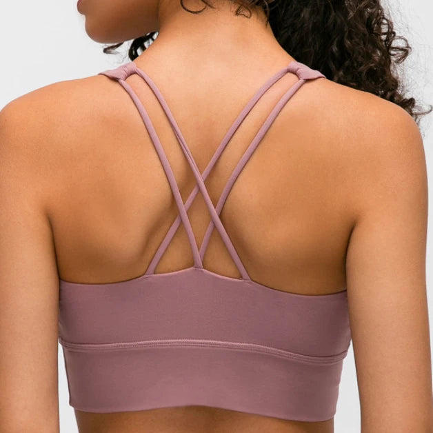 Nepoagym BOOST Cross Back Sport Bra Top for Women