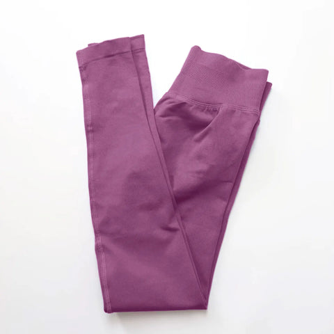 NCLAGEN Nahtlose Gym-Leggings für Damen – Pilates- und Yoga-Hose mit Scrunch-Po- und Bauchkontrolle