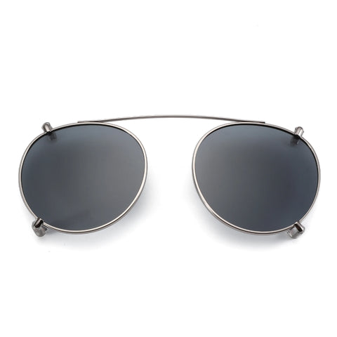 ZENOTTIC Steampunk Clip-On Gepolariseerde Zonnebril – Anti-Blauw Licht Retro UV400 Unisex Bril