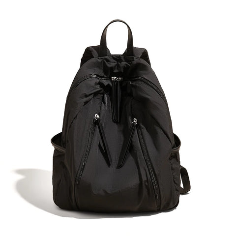 FOXER Waterproof Solid Color Women's Backpack - Stylish Laptop School Bag