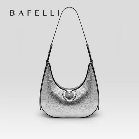BAFELLI 2025 Women's Luxury Genuine Leather Cat Fashion Handbag