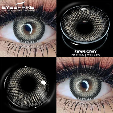 EYESHARE Color Lens Eyes - Blue Natural Contact Lenses