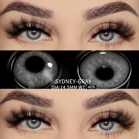 EYESHARE Gray Colored Contact Lenses