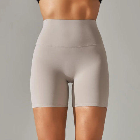 Summer High-Waist Push-Up Yoga Shorts – Fitness, Gym & Bike Shorts for Women