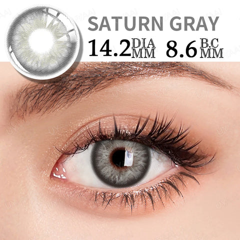 UYAAI Blue Grey Colored Contacts