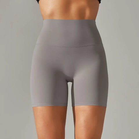 Summer High-Waist Push-Up Yoga Shorts – Fitness, Gym & Bike Shorts for Women