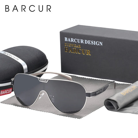 BARCUR gepolariseerde zonnebril – tijdloze UV400 unisex bril