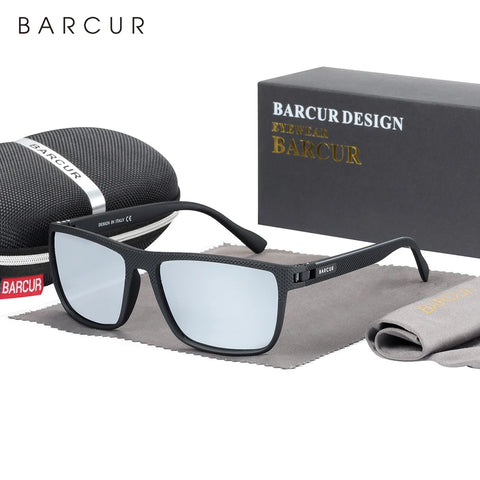 BARCUR TR90 gepolariseerde sportzonnebril – lichtgewicht UV400 unisex zonnebril voor vissen en reizen