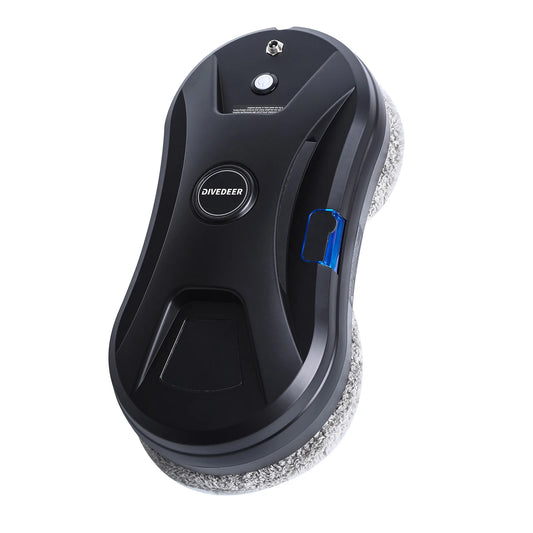 DIVEDEER Window Cleaning Robot - Large Suction Spray Electric Vacuum Cleaner