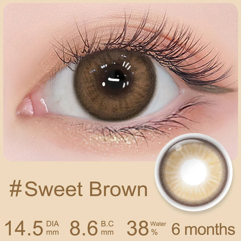 Mgaister Queen Prescription Color Contact Lenses - 1 Pair
