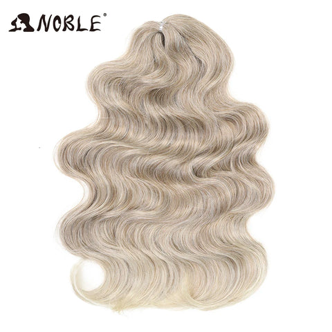 Noble Hair Soft Body Wave Crochet Hair 24Inch 3PCS Synthetic Hair Extensions