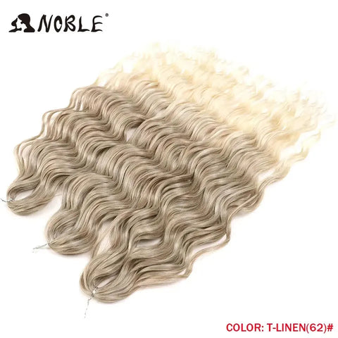 Noble Hair Synthetic Loose Deep Wave 24" Braiding Hair Extensions
