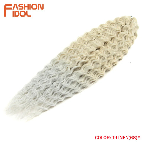 Ariel Hair Synthetic Twist Crochet Curly Hair Extensions