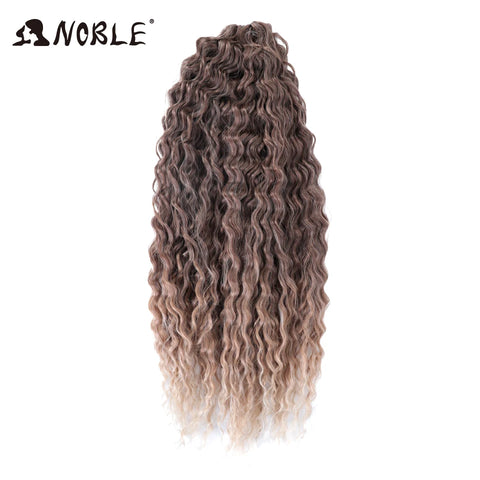 Noble Hair Synthetic Twist Crochet Curly Hair 24 Inch Ombre