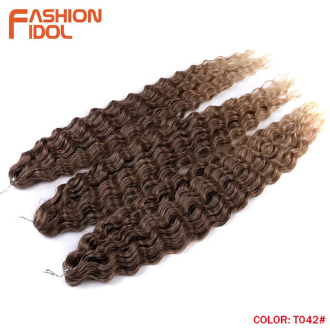 Ariel Hair Synthetic Twist Crochet Curly Hair Extensions