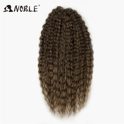 Noble Hair Synthetic Twist Crochet Curly Hair 24 Inch Ombre
