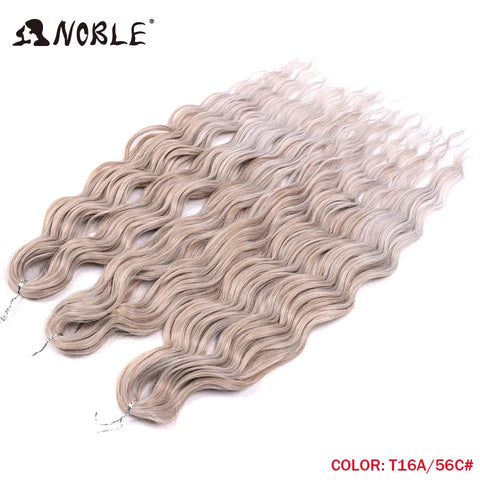 Noble Synthetic Hair Water Wave Twist Crochet Hair Extensions