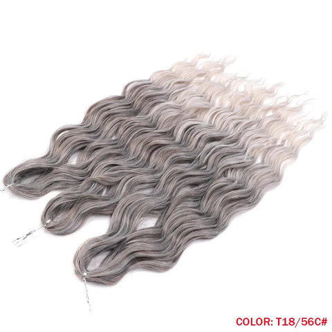 Noble Hair Synthetic Loose Deep Wave 24" Braiding Hair Extensions