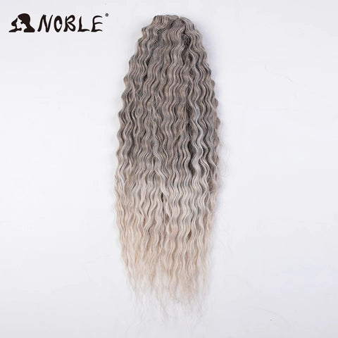 Noble Hair Synthetic Twist Crochet Curly Hair 24 Inch Ombre