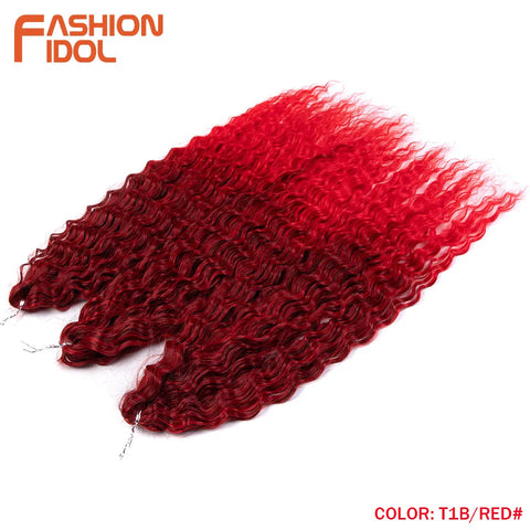 Ariel Hair Synthetic Twist Crochet Curly Hair Extensions