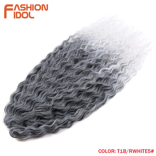 Ariel Hair Synthetic Twist Crochet Curly Hair Extensions