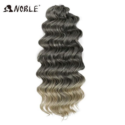 Noble Synthetic Twist Crochet Curly Hair 16“ Rainbow Color