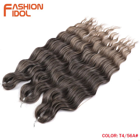 Anna 24 Inch Synthetic Hair Water Wave Braiding Hair Extensions