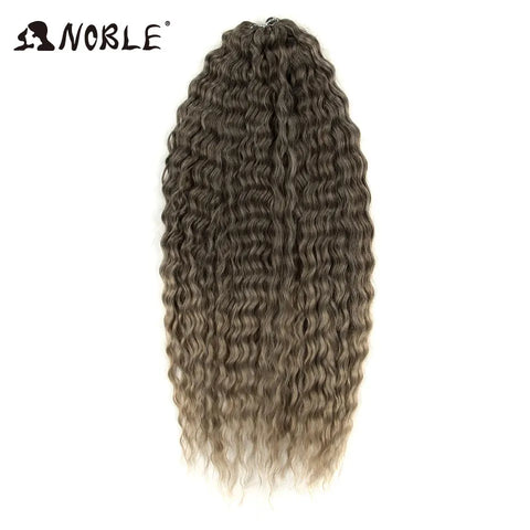 Noble Hair Synthetic Twist Crochet Curly Hair 24 Inch Ombre