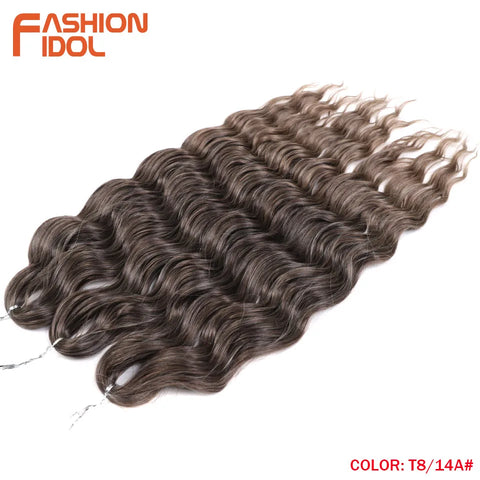 Anna 24 Inch Synthetic Hair Water Wave Braiding Hair Extensions