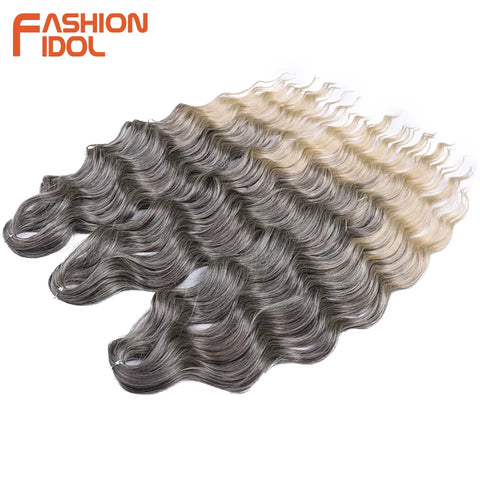 Anna 24 Inch Synthetic Hair Water Wave Braiding Hair Extensions