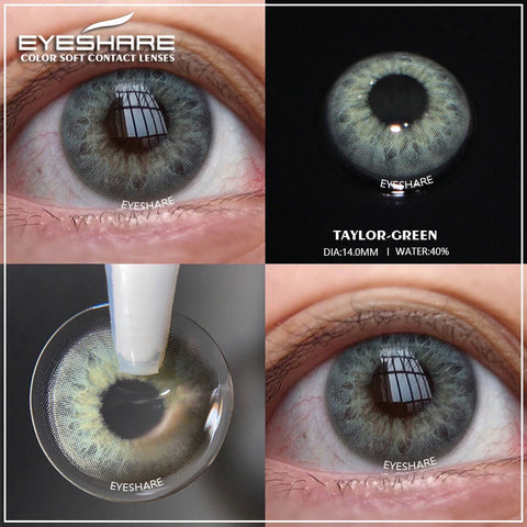 EYESHARE Natural Gray Colored Contact Lenses