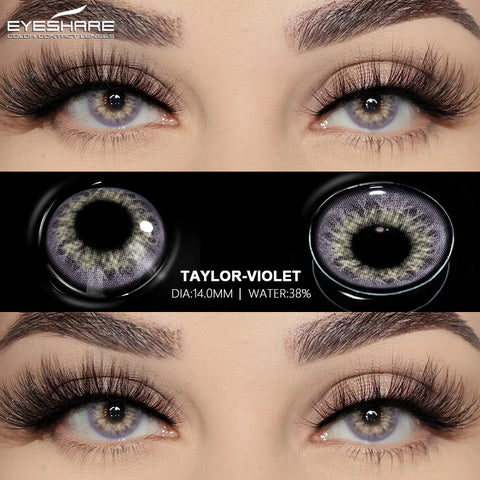 EYESHARE Natural Gray Colored Contact Lenses