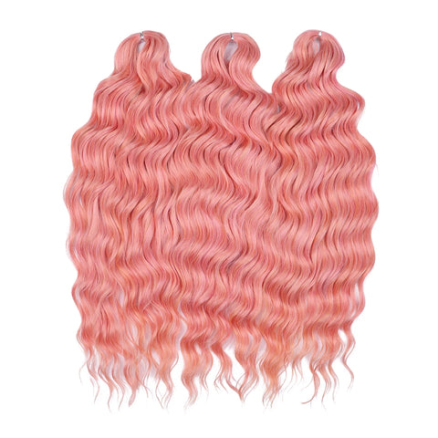 Anna 24 Inch Synthetic Hair Water Wave Braiding Hair Extensions