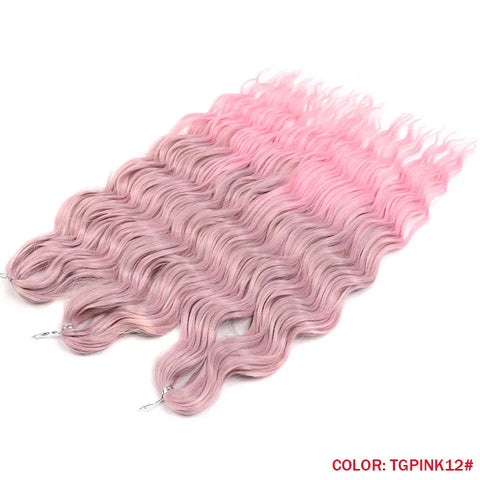 Noble Hair Synthetic Loose Deep Wave 24" Braiding Hair Extensions