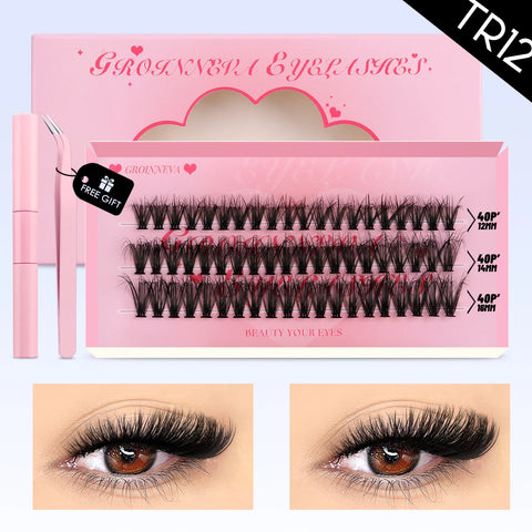 GROINNEYA DIY Lash Clusters Set