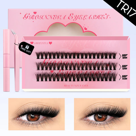 GROINNEYA DIY Lash Clusters Set