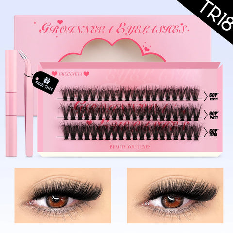 GROINNEYA DIY Lash Clusters Set