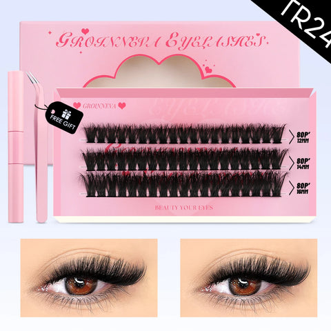 GROINNEYA DIY Lash Clusters Set