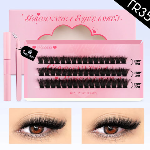 GROINNEYA DIY Lash Clusters Set