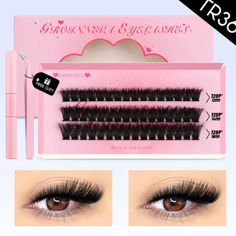 GROINNEYA DIY Lash Clusters Set