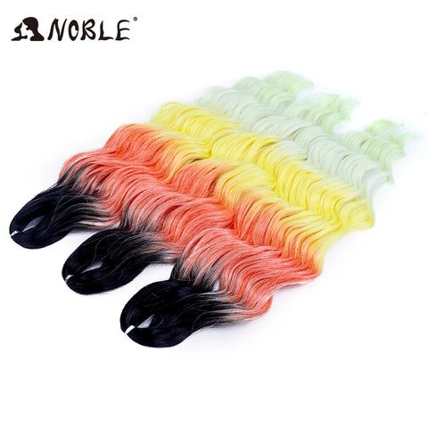 Noble Synthetic Hair Water Wave Twist Crochet Hair Extensions