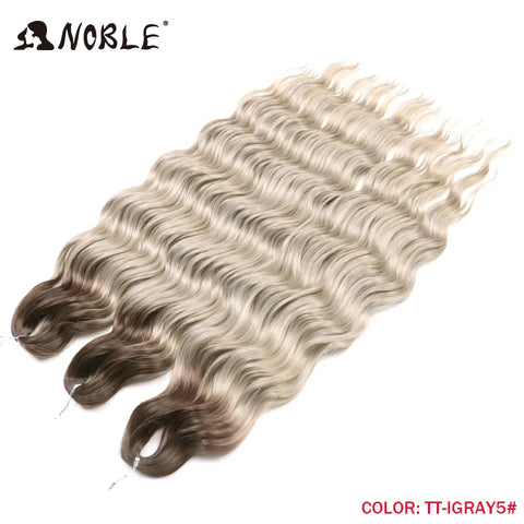 Noble Hair Synthetic Loose Deep Wave 24" Braiding Hair Extensions