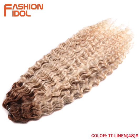 Ariel Hair Synthetic Twist Crochet Curly Hair Extensions
